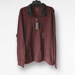 NWT! Men’s Van Heusen Modern 1/4 Zip Sweater